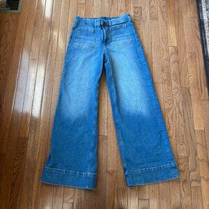 Gap High Rise Stride Wide-Leg Jeans, Pocket front - Size 10/30